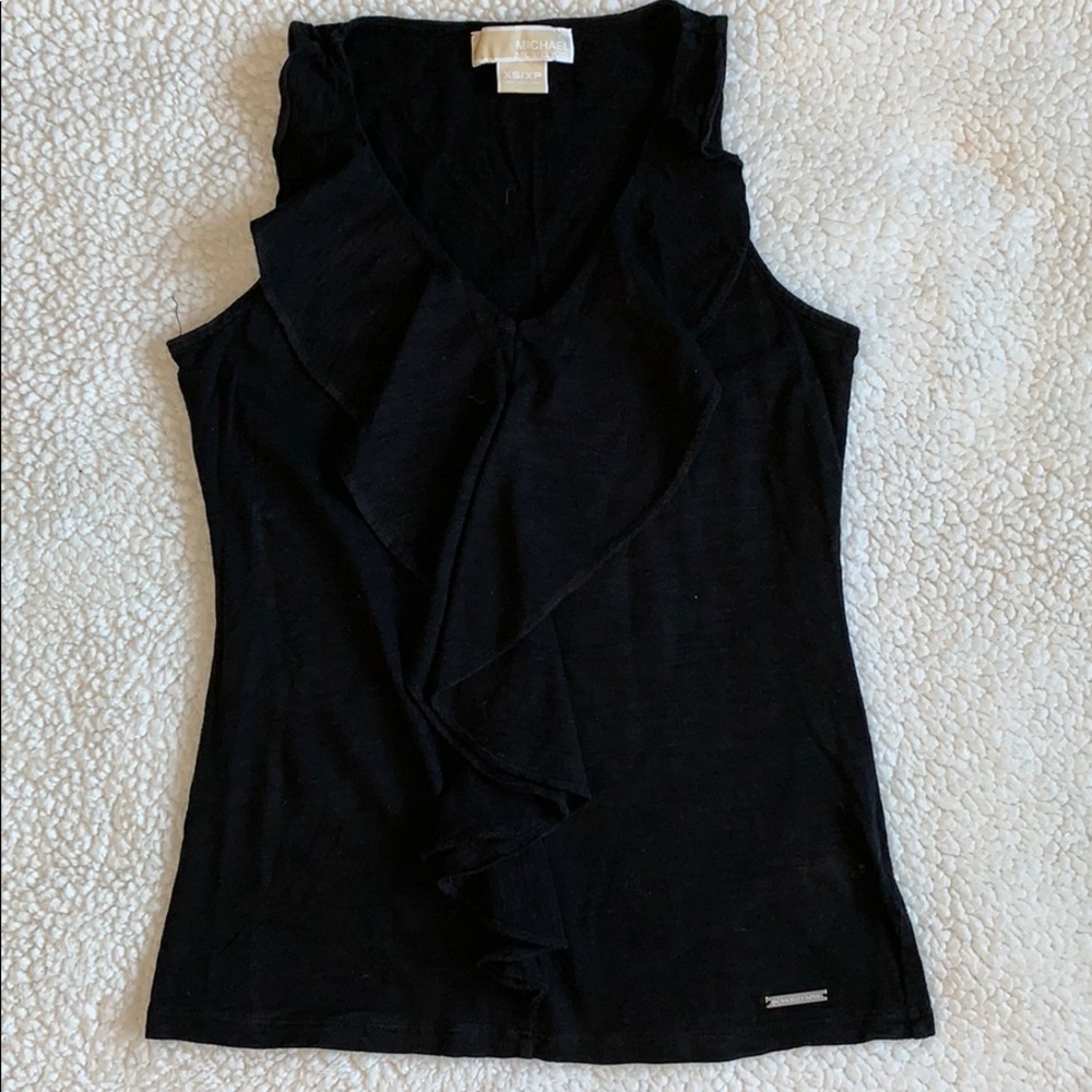 MICHAEL Michael Kors ruffle tank